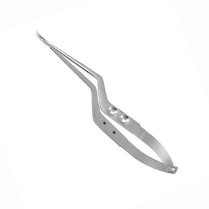 Micro-ciseaux Castroviejo en acier inoxydable, instrument chirurgical manuel de microchirurgie, coupe de précision, CE ISO OEM Java Surgical - Product Image 3