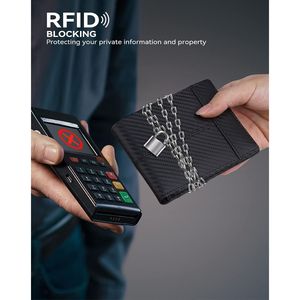 Portefeuille bifold en cuir pour homme avec blocage RFID, 16 emplacements pour cartes et 1 fenêtre pour carte d'identité - Product Image 2