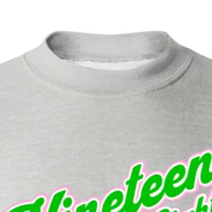 เสื้อสเวตเชิ้ตคอกลมสีเทา ลายกราฟิก หมายเลข 19 08 แขนยาว ปลายแขนแบบริบ ผ้าฟลีซ สไตล์ลำลอง แฟชั่นสตรีทแวร์สำหรับผู้หญิง - Product Image 3