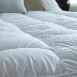 All-Season Waterproof Quilted Woven Hospital Mattress Cover Universal Plain 300tc Thread Count Air-Permeable Machine Washable - Product Image 3