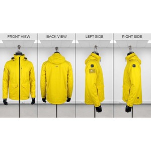 Veste de chasse et de pêche unisexe BLACKTHORN WORLD, vêtements de chasse softshell, respirante, manches longues, hiver, extérieur, 100% polyester - Product Image 5