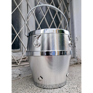 Outdoor Party <b>Ice</b> Buckets Tub Champagne Bucket Stylish Design Custom Bar Accessory Stainless Steel Metal Bucket Wholesale Supply - Product Image 4