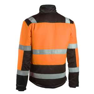 <b>Hi</b>-<b>Vis</b> Work Safety <b>Jacket</b> Men's Two Tone High Visibility Reflective Safety <b>Jackets</b> for Men Genuine Adults - Product Image 3