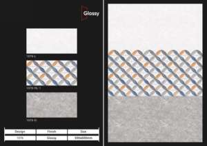 Azulejos de Pared de Cerámica Brillante de Diseño, 300X600MM, Opción Premium para Decoración de Interiores, Estilo Contemporáneo para Baños y Cocinas - Product Image 3