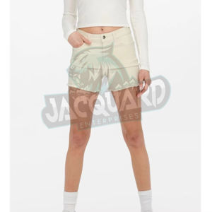 Shorts de Mezclilla para Mujer, Estilo Nuevo, Transpirables, Súper Desgastados y Lavados a Medida, para Uso Diario - Product Image 1