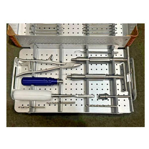 Medtrust Surgical 54 Pcs Broken Screw Removal Set Orthopedic Spine <b>Instrument</b> Kit Reusable Stainless Steel High Quality - Product Image 3