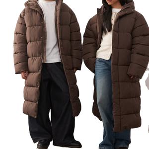 Chaqueta Acolchada Informal para Mujer, Gruesa, con Capucha, Relleno de Poliéster, Tejido con Memoria, Resistente al Viento y con Función Térmica para Invierno - Product Image 1