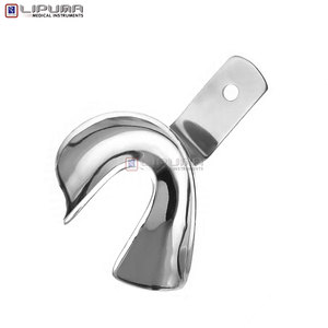 Bandeja de Impresión Dental Premium con Borde L4 Sólido (Inferior), Tamaño S, Acero Inoxidable, Reutilizable, Autoclavable, Perforada - Product Image 6