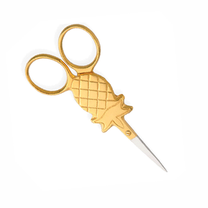 Ciseaux fantaisie couleur or titane, lames aiguisées, acier allemand, mini ciseaux de couture, ciseaux à découper le fil pour professionnels - Product Image 5