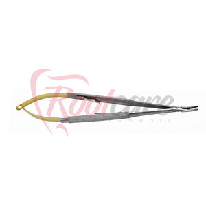 Ensemble de 3 outils fiables de qualité hospitalière Castroviejo : porte-aiguilles microscopiques, ciseaux et pinces - Product Image 6
