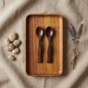 <b>Small</b> Rosewood Wooden <b>Spoon</b>, Handmade Kitchen Utensil, Natural Cooking <b>Spoon</b>, Eco Friendly Gift - Product Image 4