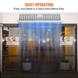 Barriera d'Aria Commerciale per Interni a 2 Velocità 1350CFM, Montaggio a Parete, Super Potente per Porte, Ventilatore per Porte Interne - Product Image 3