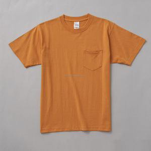 240gsm algodón de alta calidad 12 colores impresos aceptar logotipo personalizado liso bolsillo de gran tamaño 100% algodón, camiseta para hombres, ajuste suelto - Product Image 5