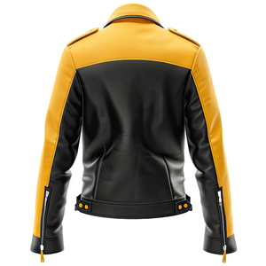 Men's Winter <b>Motorcycle</b> Racing Leather <b>Jacket</b> Customizable Color/Size/Logo High Quality Waterproof & Breathable - Product Image 5