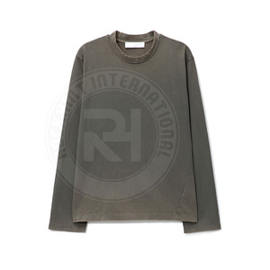Sudadera Unisex de Corte Regular con Cuello Redondo, Color Negro Camel, 100% Algodón, Felpa, Personalizable con Logotipo, Estilo Urbano para Verano - Product Image 1