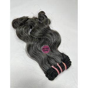 เครื่องมัดผมมนุษย์ทอคู่100กรัมเครื่องดึงสองชั้นสารสกัดจากอินเดีย - Product Image 4