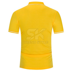 Camiseta Polo para Hombre, Tejido Transpirable de Mezcla de Algodón, con Cuello Clásico y Diseño de Manga Corta para Uso Diario Informal - Product Image 2
