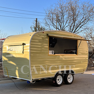 Street Food Caravan Airflow Standards Mobile Food <b>Carts</b> Trailers Electric Small Catering Van Ice Cream Truck - Product Image 1