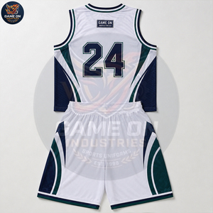 Private Lable Fully Customized Made New Arrival Premium Quality Hand Made Easy To Wear Breathable Lightweight Basketball Uniform - Product Image 5