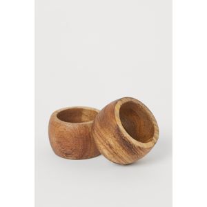 Porte-serviettes en bois classique fait main pour les tables de mariage, les restaurants, les dîners et les réceptions à domicile - Product Image 1