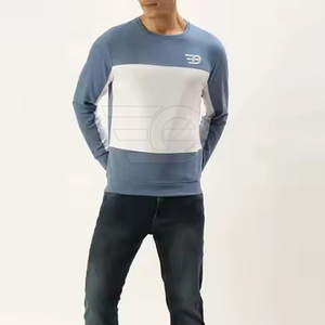 เสื้อกีฬาแขนยาวสำหรับผู้ชาย, เสื้อลำลองสวมหัวอบอุ่นน้ำหนักเบาระบายอากาศใส่สบาย - Product Image 4