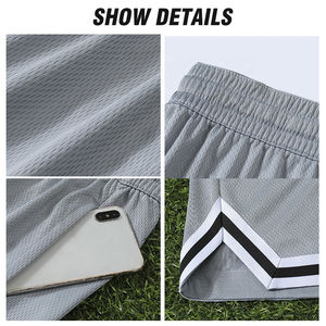 Pantalones Cortos Deportivos Casuales Estampados para Hombre, Talla Grande, Transpirables, para Baloncesto - Product Image 4