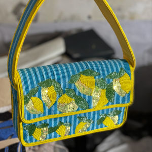 Cross-stitching & Needlework Handmade Purse handbag Zipper Tote <b>Bags</b> Unisex <b>Patchwork</b> Chain Beading Work Embroidery shoulder <b>bag</b> - Product Image 4