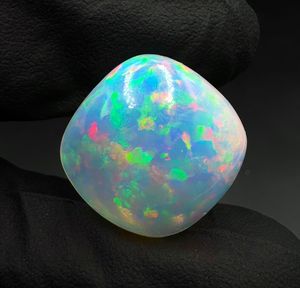 Ethiopian Natural <b>Opal</b> cushion shape Cabochon Cut Mix Size Lot Excellent Quality Multi Fire Best <b>pendant</b> Making Loose - Product Image 2