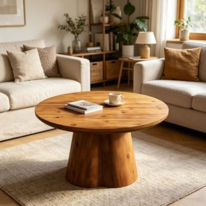 Tavolino d'appoggio antico in legno da 31,5 pollici per soggiorno, uso domestico e alberghiero - Product Image 4
