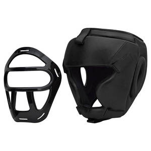 หมวกป้องกันศีรษะสำหรับชกมวย MMA และมวยไทย พร้อมแผ่นปิดหน้าแบบถอดได้ สำหรับการฝึกซ้อม การต่อสู้ และการฝึกศิลปะการต่อสู้ - Product Image 3