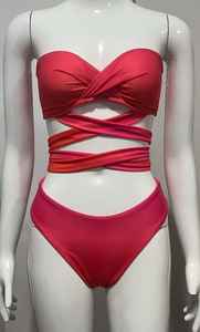 Unisex High Quality Customize Swimmer Bikini Set Bra and Underwear With Customize Logo Beach wear Bikini - Product Image 5