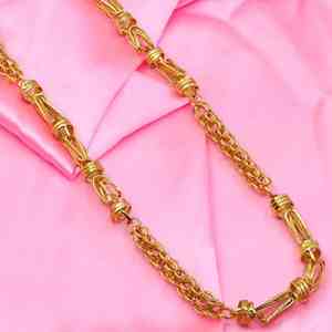 Cadena Holo para Hombre, Chapada en Oro Micro de 14K, 18K y 24K, Joyería de Moda, Diseño Moderno, Venta al Por Mayor - Product Image 1