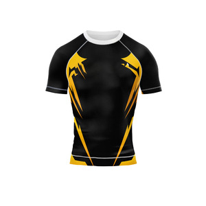 <b>Men</b>’s Rash Guard <b>Compression</b> <b>Shirt</b> for Running Gym and Yoga - Product Image 1