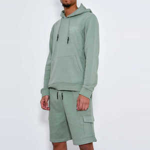 Ensemble de survêtement de sport pour homme personnalisé, t-shirt et short, vêtements de sport respirants, 2 pièces - Product Image 5