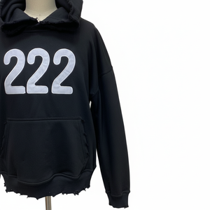 Hoodie personnalisé avec logo appliqué, qualité supérieure, prix avantageux, très demandé, fabriqué en usine, pour hommes. - Product Image 3
