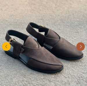 Sandales Peshawari en cuir pour hommes de haute qualité pour l'été, dans les meilleures couleurs et tailles 2026 - Product Image 1