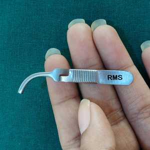 Kit chirurgical Rudraksh Medisystem Bulldog, pinces en acier inoxydable de 2 pouces, manuel, durable, usage hospitalier, réutilisable, certifié CE, classe I - Product Image 3