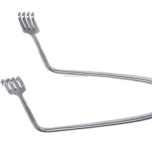 Rétracteur Weitlaner auto-serrant en acier inoxydable pour chirurgie générale, kit chirurgical certifié CE Classe I, manuel - Product Image 3