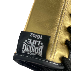 Guantes de Muay Thai Personalizados al por Mayor, Sin Boxeo No Hay Vida, con Cierre de Cordones para Adultos, para Artes Marciales, 100% Cuero Genuino - Product Image 6