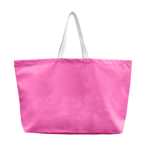 Large Cotton <b>Canvas</b> <b>Tote</b> Bag Eco Friendly Foldable Reusable Bag for Supermarket Shopping - Product Image 1