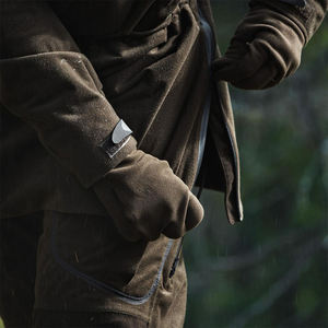 New Arrival 2026 Men's Brown Soft Shell Hooded <b>Jacket</b> Full Sleeve Waterproof Outdoor Wear Autumn Adult Size - Product Image 4