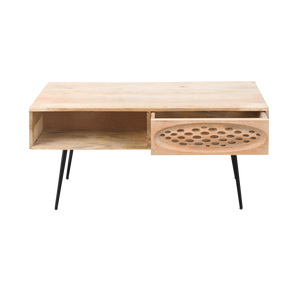 Table basse Vandana Elara Falcon en bois de manguier - Product Image 3