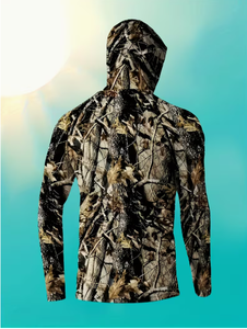 Sweat à capuche polaire camouflage pour la chasse, pull à capuche pour sports de plein air, vêtements de chasse chauds - Product Image 3