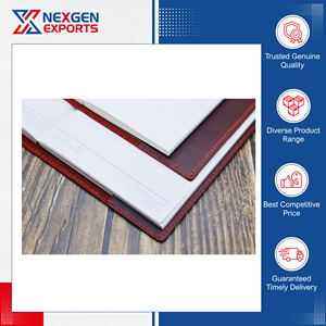 เน็กซ์เจน เอ็กซ์พอร์ตส์ ผลิตภัณฑ์คุณภาพสูง หนัง PU คุณภาพเยี่ยม ทำด้วยมือ ปกเมนูสร้างสรรค์  รับทำโลโก้ตามสั่งโดยตรง - Product Image 5