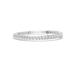 Moissanite Tennis Bracelet Marquise Cut Sparkling Classic Link Bridal Wedding Jewelry <b>Gift</b> Silver Plated GRA Certified Unisex - Product Image 4