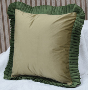 Modern Velvet Ruffle Cushion Cover Soft <b>Throw</b> Pillow Cover Elegant Living Room Sofa Decor Wholesale Hot Selling Items Supplie - Product Image 4