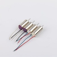 Mini moteur CC sans balais 614, 6mm*14mm, 3V 7.4V, 21000-45000 tr/min, CW CCW, pour jouets, avions de course et drones