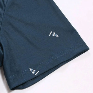 เสื้อโปโลแขนสั้นผ้าถักเนื้อแน่นสำหรับผู้ชาย ดีไซน์ใหม่รับซัมเมอร์  ปักโลโก้ได้ตามต้องการ สไตล์ลำลอง ธุรกิจ และกอล์ฟ - Product Image 4
