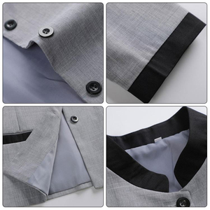 Uniforme de Trabajo para Personal de Limpieza de Hotel, Manga Larga, Poliéster y Algodón, con Relieve, Otoño Invierno, Grueso, Unisex, 2025 - Product Image 6