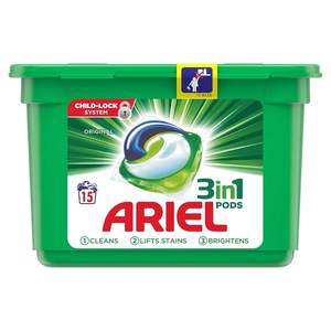 Ariel Pods All-in-One Ariel pods/capsules Washing Liquid Laundry <b>Detergent</b> ready for delivery - Product Image 1